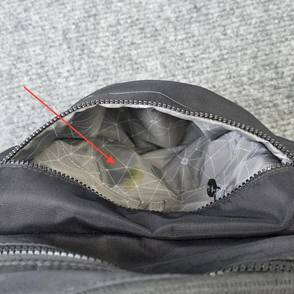 Samsonite‎ Laptop Commuter Backpack Men's Black Sliver Tone Professional Travel